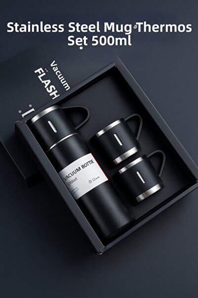 Yenilig Stainless Steel Tumbler Thermos Set 500 ml – Stylish and Durable Doub...