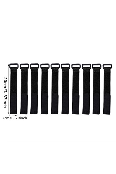 Choice مجموعة من 10 قطع من 10 قطع/مجموعة من أربطة قضبان الصيد القابلة لإعادة ...