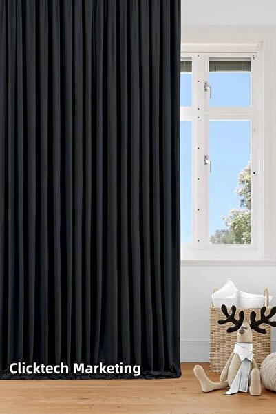 Madame Dower Cortina de soare neagră izolată cu 4 straturi - Anti-praf, caldă...