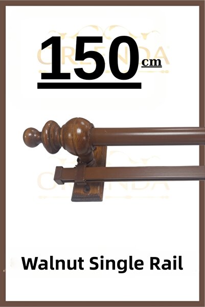 Orlenda Umeraș pentru perdea rustică cu o singură șină 150cm