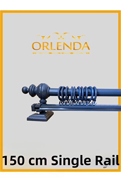 Orlenda Umeraș pentru perdea rustică din țeavă de aluminiu cu cap din lemn an...