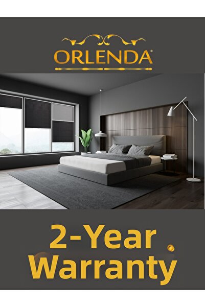 Orlenda Glass Balcony Curtain - Plise Curtain