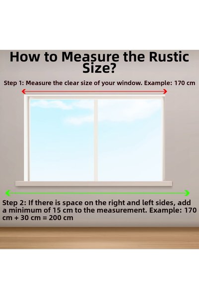 Orlenda Suport rustic pentru perdele - Suport rustic pentru perdele cu o singură șină - Suport rustic pentru perdele din țeavă de aluminiu cu capăt din lemn