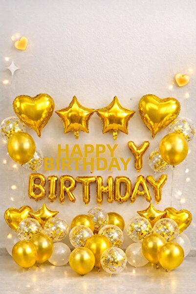 ENG PARTİ DÜNYASI 41 Piece Birthday Set - Happy Birthday Set |   Eng-B1060 |