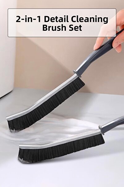 Mustran 2 Pack Multi-Purpose Cleaning Brush & Joint Brush & Kitchen Bathroom ...