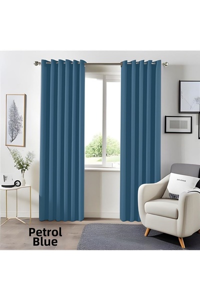 MebelPort Curtain Κουρτίνα Blackout με οπή για κρεμάστρα, μονόφυλλο