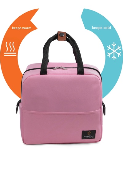 ADARYA HOME 7-литрова чанта за носене на храна, топла и студена, термос, къмп...