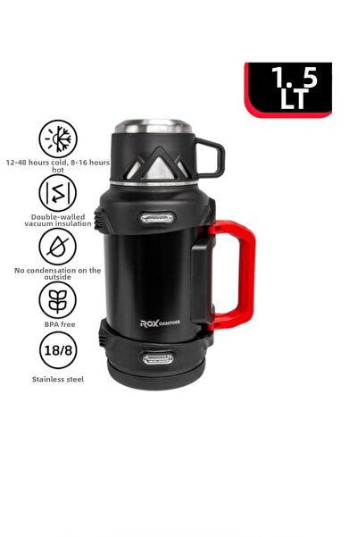 selim uyar kamp metal ترمس تخييم روكس سعة 1.5 لتر