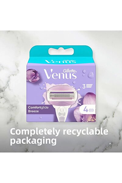 Gillette Venus Gillette Venus Breeze за жени с 4 ножчета