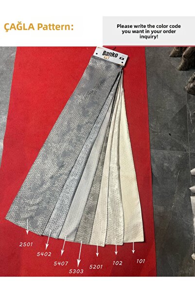 PERDEYERİ S Pile Çağla жакард 1/3 сгъваема завеса ЕДИН ПАНЕЛ