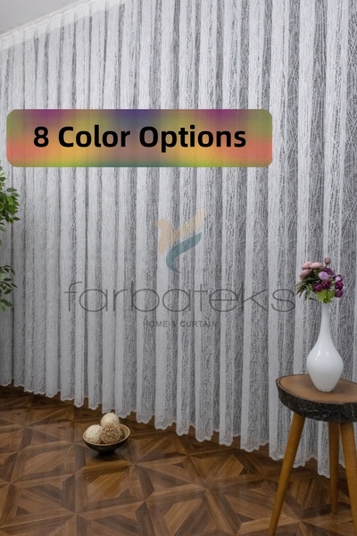 farbateks Model în stil sticlă spartă Design nou Tulle 2 straturi plisat