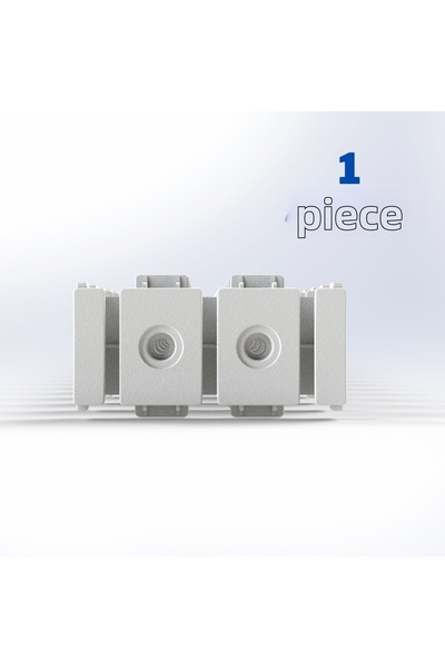 sebox Aparat de îmbinare a cornisei pentru șină de perdea, triplu (Aparat de ...