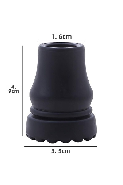 Choice أغطية وسادات مانعة للانزلاق لعصا المشي أو العكاز، مقاس 16 مم، متوفرة ب...