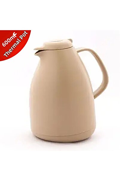 Alsaif Gallery Timeless Penguin Thermos 1 Liter Light Brown Squeeze