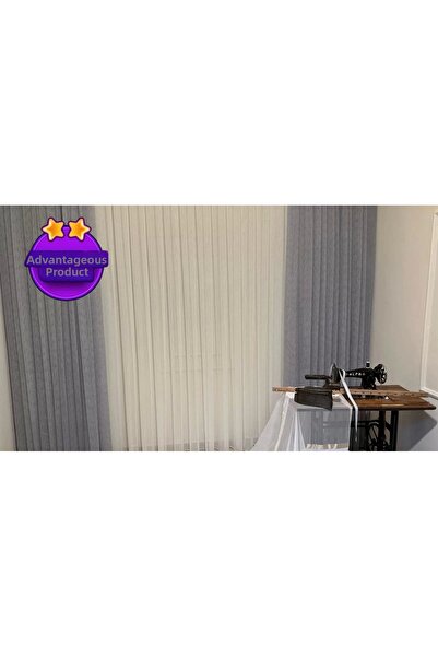 NİVEMESHOME Nivemeshome Spear V-102 Fır0914 Ar03102 - Perdele din tul plisat ...