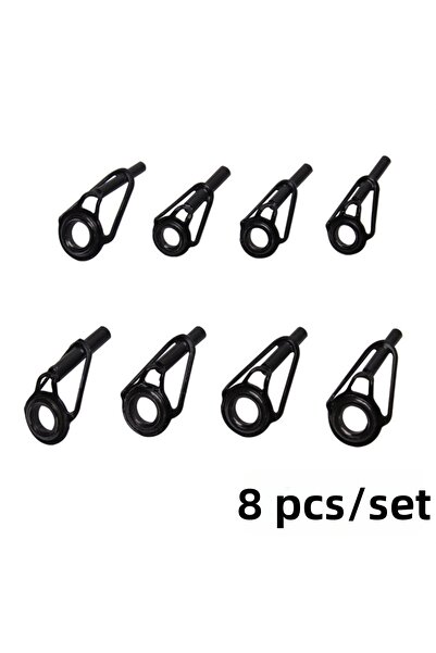 Choice 8 قطع من حلقات البورسلين المصنوعة من الفولاذ المقاوم للصدأ لدليل قصبة ...