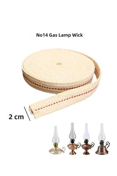 COPPERMALL HANDMADE Gas Lamp Wick 2 Meters No14