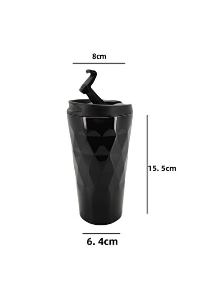 Zarif İnci Mug Cup Thermos Stainless Steel Coffee Tea Thermos With Non-Slip B...