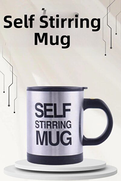 Epilons Mixer Mug with Stirrer Feature Thermos Cup