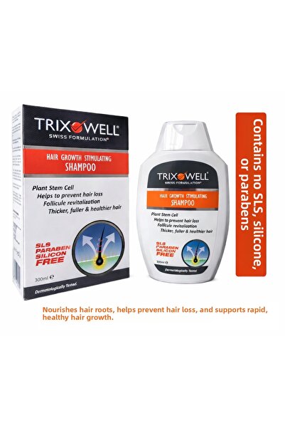 Trixowell Herbal Shampoo Against Hair Loss (Does Not Contain Sls, Paraben and...