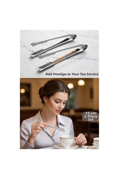 shopwave 2-Piece Stainless Steel Candy Tongs - Professional Presentation and ...