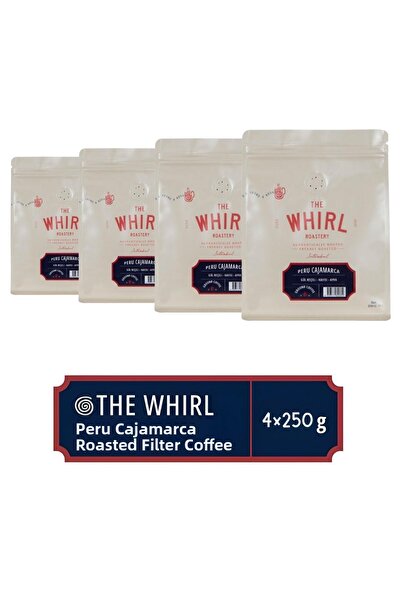 The Whirl قهوة كاجاماركا المطحونة من بيرو، 250 جرام × 4 قطع