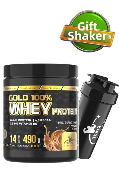 Torq Nutrition Gold Whey Protein Cookie Flavored 490 Gr