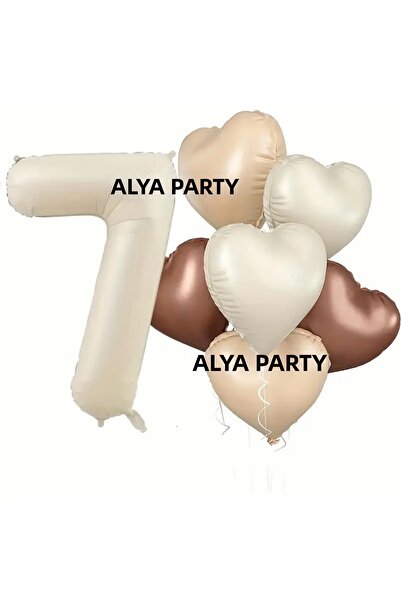 ALYA مجموعة عيد ميلاد الحفلات مع بالونات من رقائق الفويل وألوان قديمة على شكل...