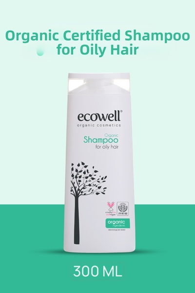 Ecowell Organic & Vegan Hair Shampoo - Salt Free, Sulfate Free 300ml Special ...