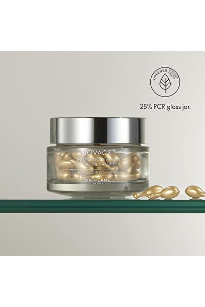 Oriflame Capsulă de ulei cu hrănire intensă Novage+ pentru față