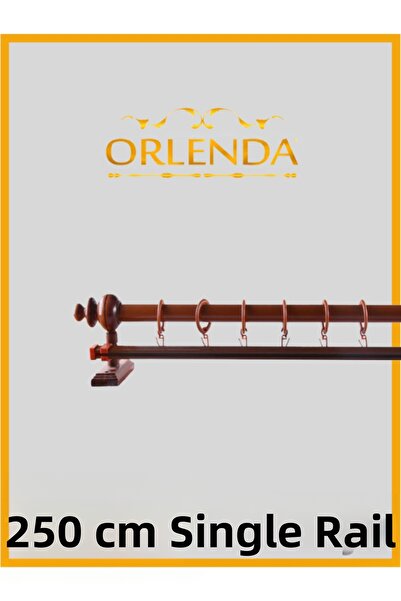 Orlenda Umeraș pentru perdea rustică din țeavă de aluminiu cu cap din lemn de...