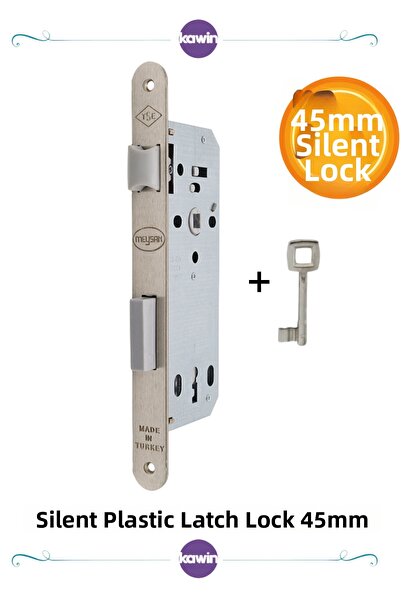 Kawin Încuietoare silențioasă pentru cameră Corp din oțel Plastic Limba ovală...