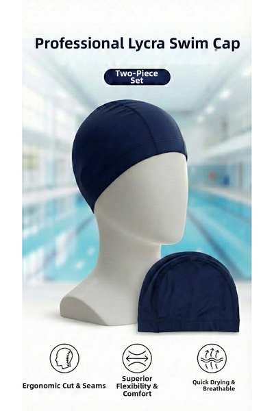 viyol marketim 2 bucăți material elastic șepci de înot din material textil – ...