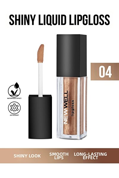 New Well Shiny Liquid Lipstick - 04