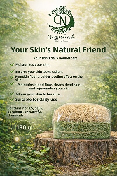 Pura Natura نيغوهاه للجمال الطبيعي - صابون الألوة فيرا بخلاصة اليقطين 130 جرام