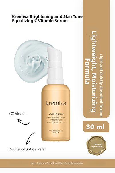 Kremiva Brightening and Skin Tone Equalizing Vitamin C Serum