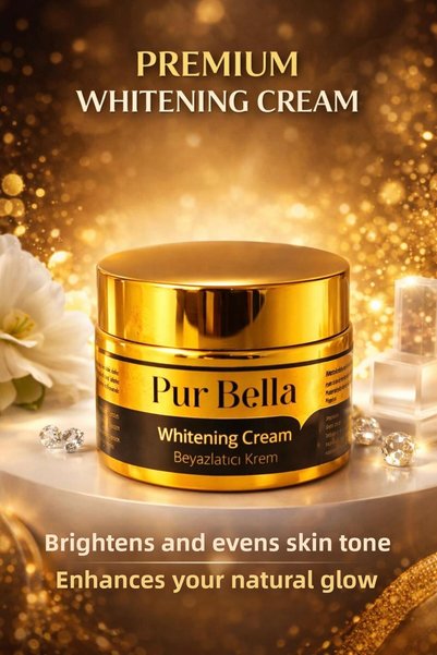 PUR BELLA Whitening Cream – Anti-Blemish Brightening |   Kojic Acid, Alpha Arbutin & Vitamin B3