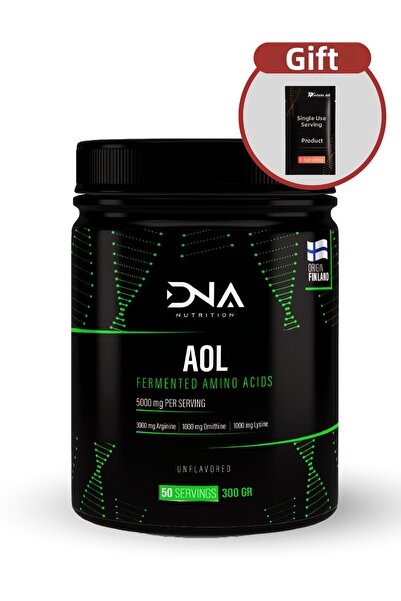 Dna Nutrition Aol 300gr - مكمل الأرجينين والأورنيثين والليسين
