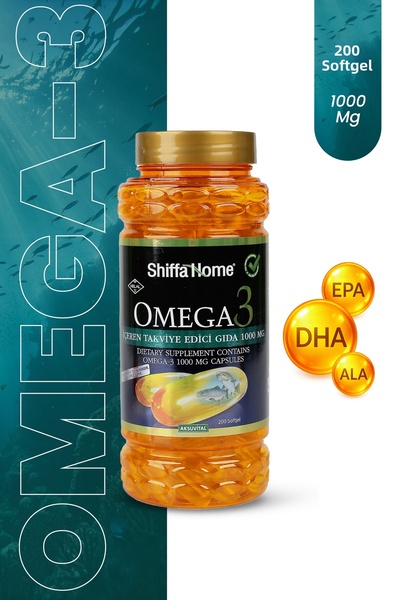 Aksu Vital Shiffa Home Omega3 Soft 1000 Mg X 200 Capsules