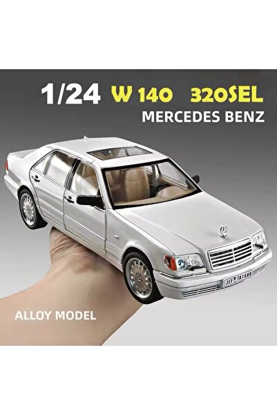 Oruç Oyuncak سيارة مرسيدس بنز S320L رمادية اللون، موديل مرسيدس بنز W140 320SE...