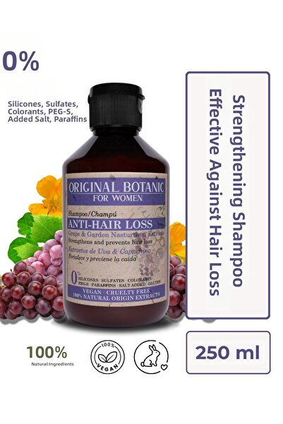 Original Botanic Vegan Anti-Spill Women's Shampoo - 250 ml