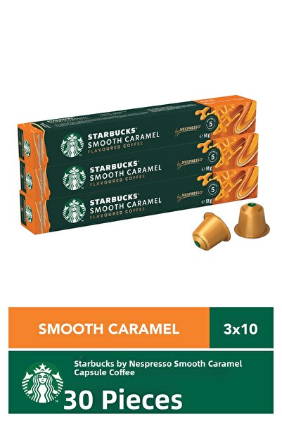 Starbucks By Nespresso Caramel Capsule Coffee 3 X 10 Pieces
