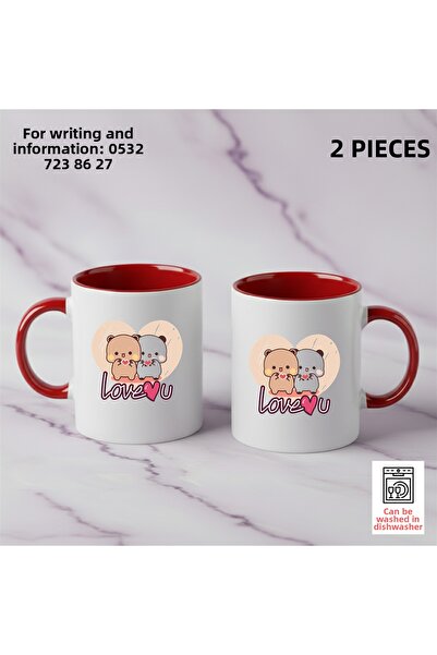 Ceymas Hediyelik 2-Piece Gift Set Dudububu Valentine's Day and Birthday Bubud...