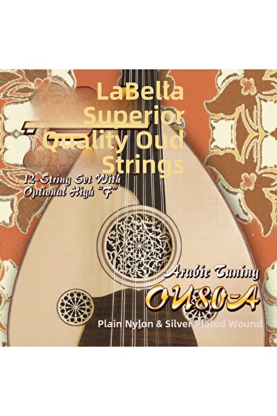 La Bella Strings لا بيلا OU80A أوتار لوتريه (أوتار عربية) |   ضغط خاص على الأ...