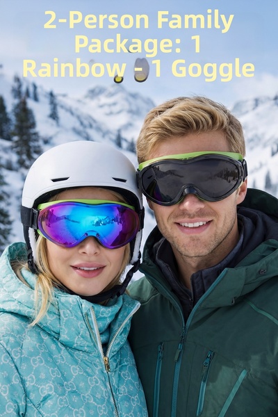 Badem10 Bellasimo Kayak Snowboard Goggles Anti-Fog Interchangeable Rainbow & ...