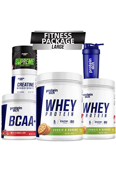 Proteinocean باقة اللياقة البدنية الكبيرة - كوكيز وبنانا وكرابوز