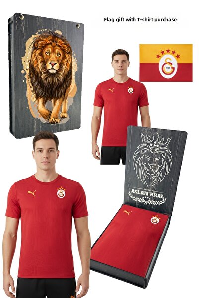 Galatasaray Оригинална лицензирана тениска Zero Collar Red A Team Training T-...