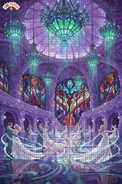 Teona Ahşap لغز خشبي بإطار مزدوج الطبقات من رايت دانس إن ذا بالي سالون 500 قط...