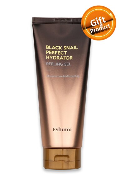 ESHUMİ جل تقشير فاخر من Black Running Snail - ملون ومسام