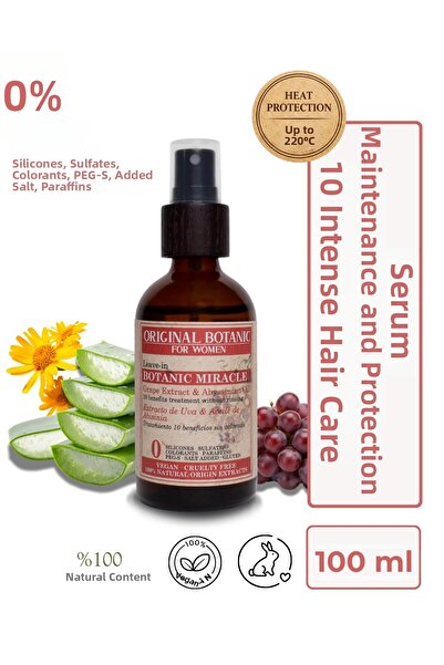 Original Botanic سيروم العناية بالشعر النباتي المتكامل لإصلاح الشعر 10 في 1 ل...